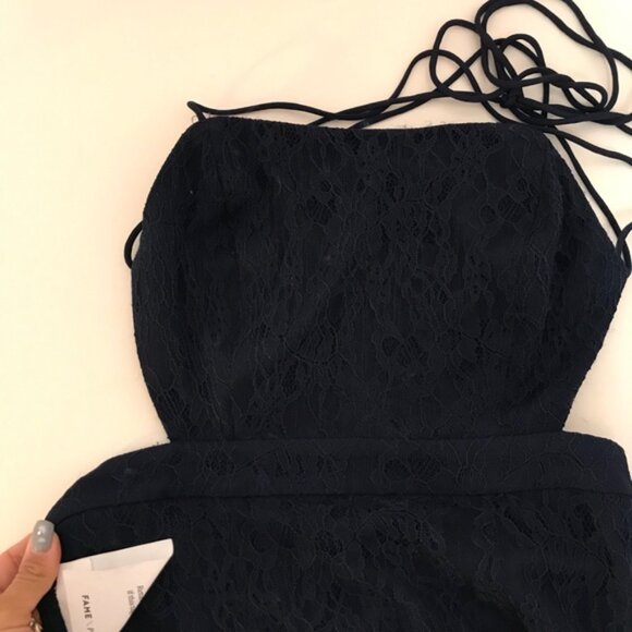 Fame And Partners Adella Lace Full-Length Dress - Picture 3 of 5